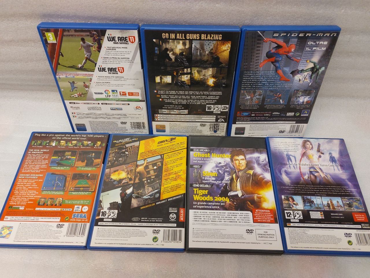 Sony Giochi: 7x PlayStation 2 - Mix games – Usato da Pambio Noranco venduto da Pol69 1