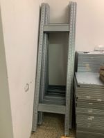 Metallregal Teile silbern gebraucht in gutem Zustand