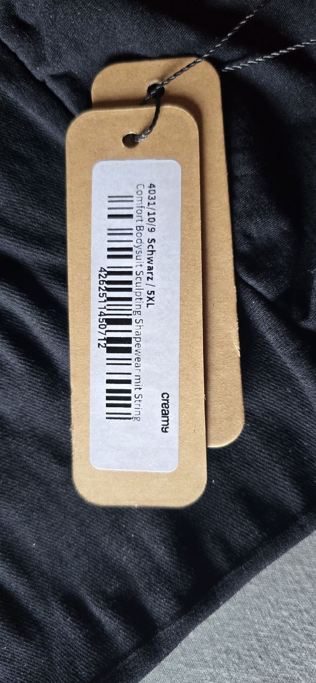 Cream Altra biancheria intima: creamy fabrics comfort bodysuit 5XL – Nuovo e nell'imballaggio originale da Egerkingen venduto da annev2312 1