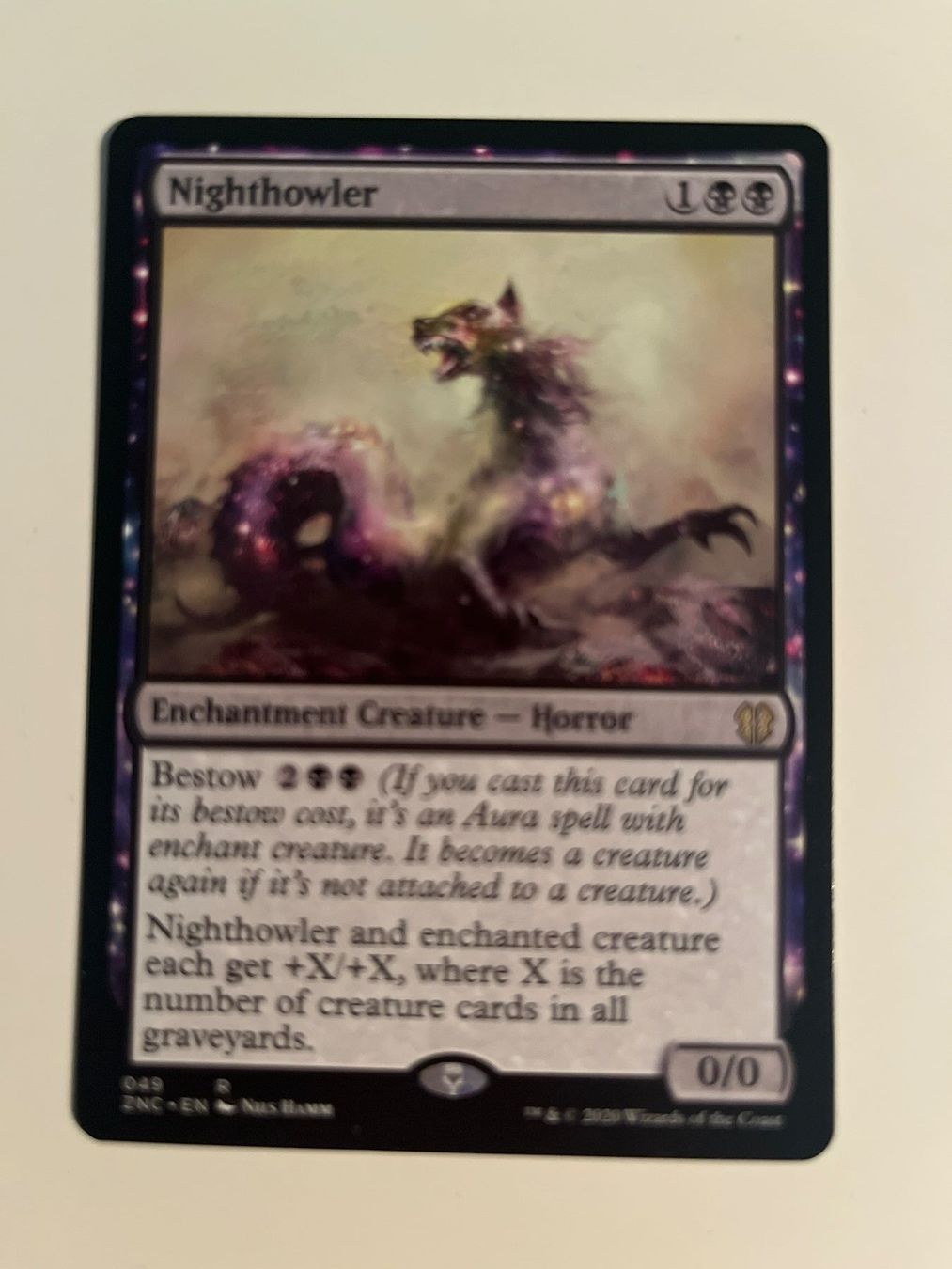 Magic The Gathering Carte collezionabili: 1 x Nighthowler - Magic: The Gathering - MtG – Usato da Kriens venduto da Shadi1980