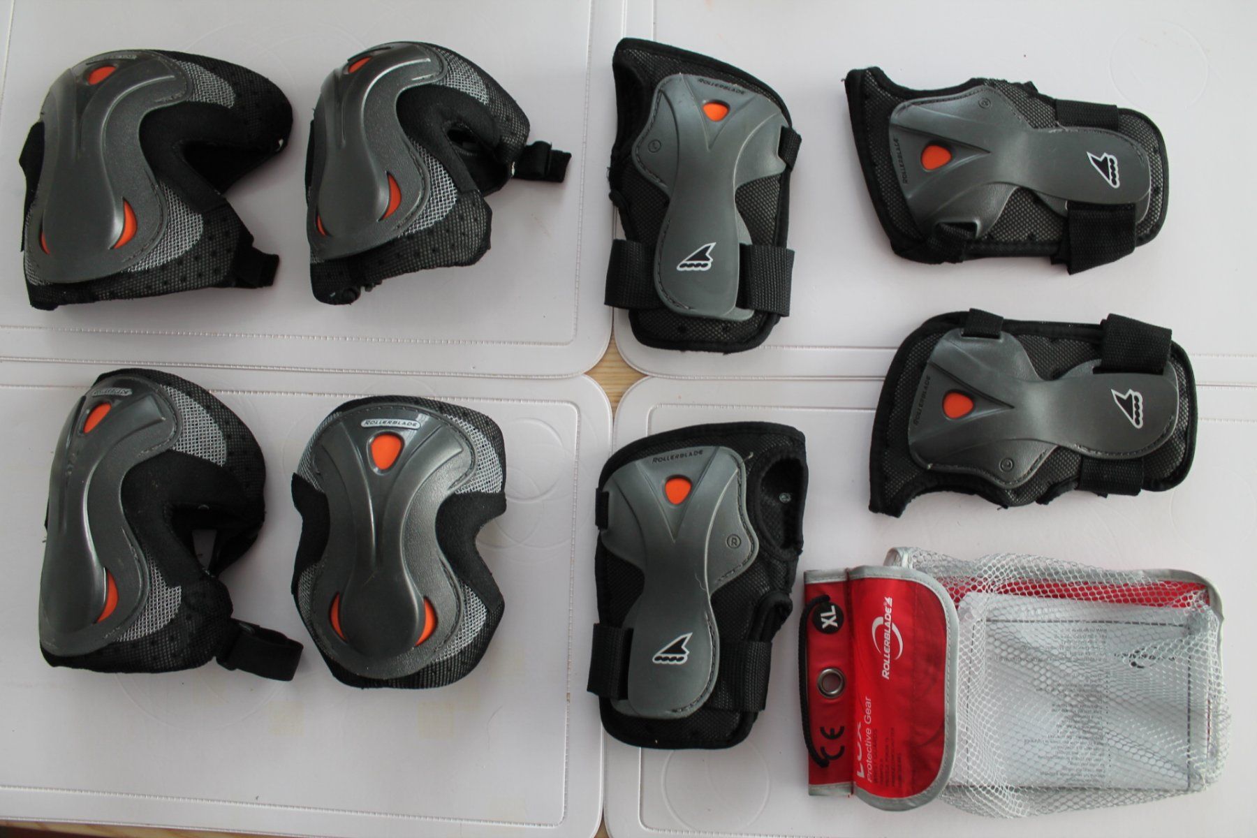 Protezioni & Imbottiture: Rollerblade Schoner Set XL, Knieschoner, Ellbogenschoner ... – Usato da Schötz venduto da Torsten196