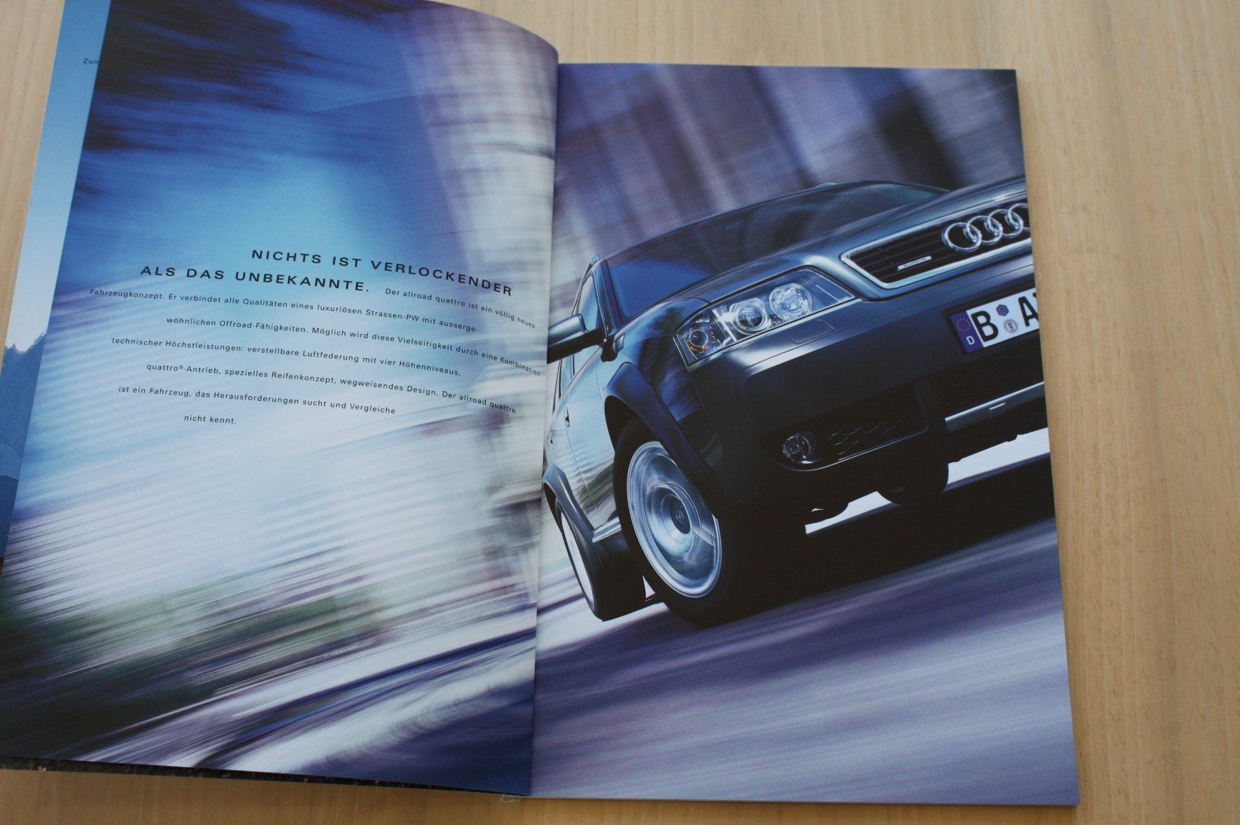 Audi Documenti: Audi Allroad Quattro CH-Prospekt 02/2000 – Usato da Wikon venduto da erwin400 1