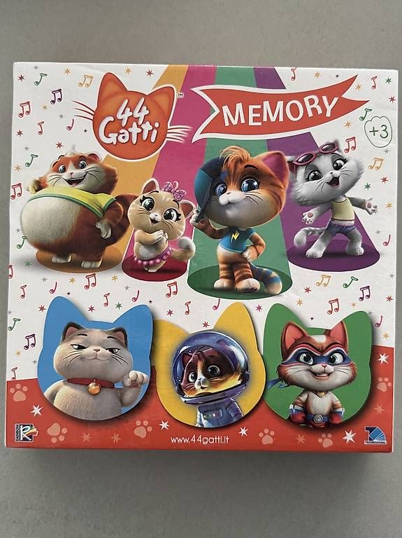 Spiele: Memory 44 gatti – Gebraucht aus Parpan von pba_x87s