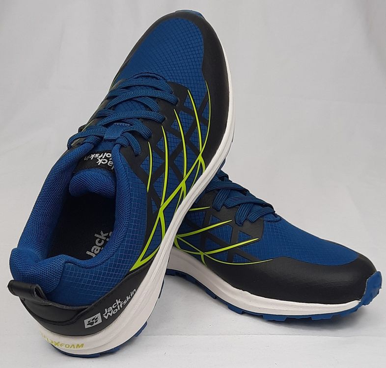 JACK WOLFSKIN Trail Blizzard Atheletic Low M Navy Blue (Neu