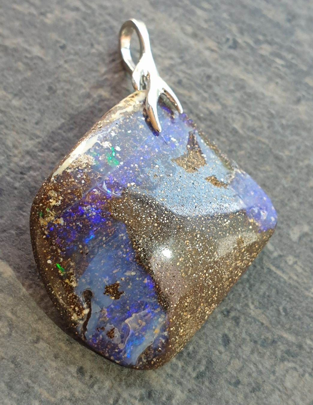Ciondoli: Anhänger Boulder Opal. – Nuovo (secondo la descrizione) da Niederbüren venduto da Raphael014 6
