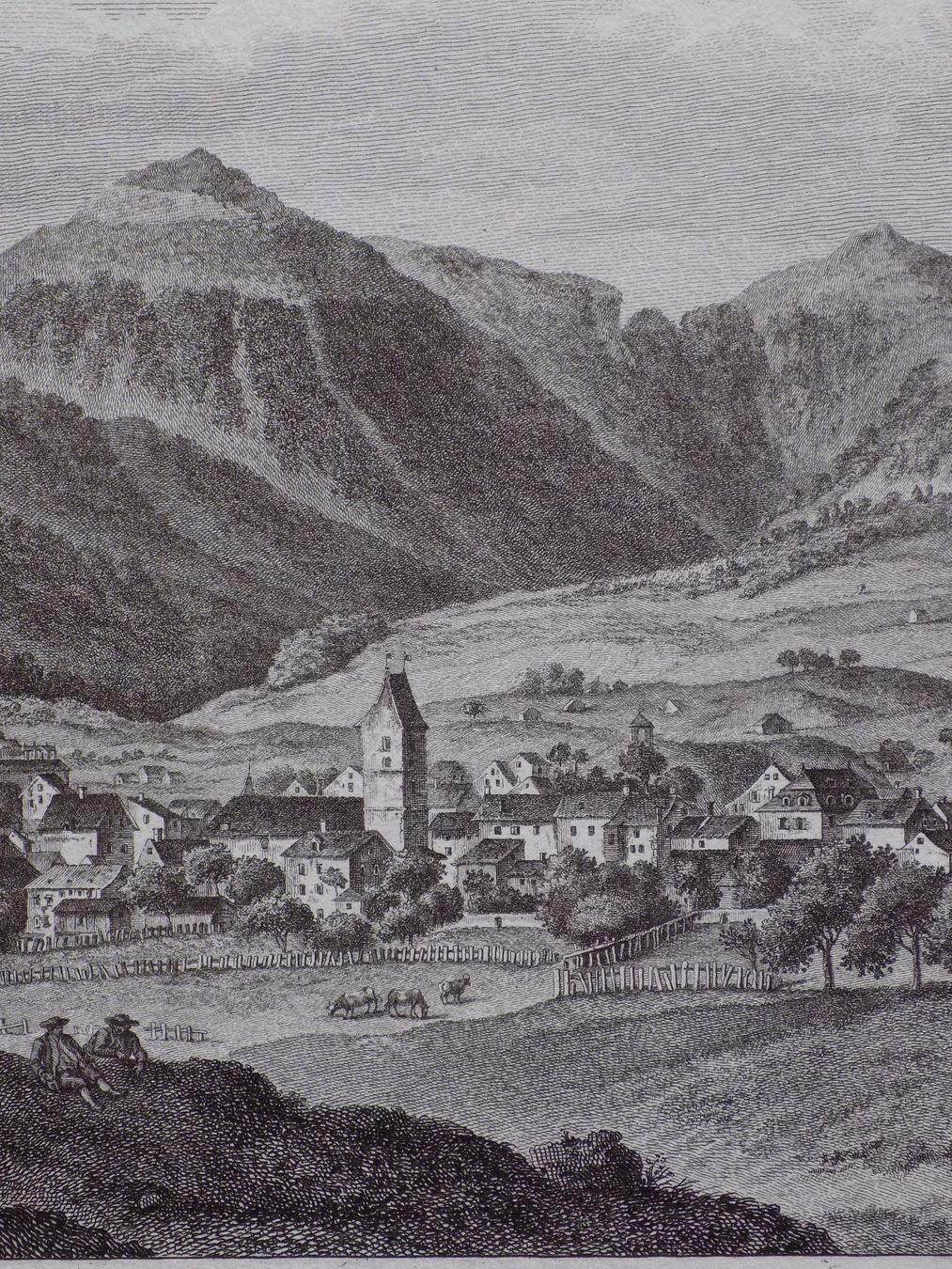 Gravures: Glarus grosse Ansicht – D'occasion à Risch par Rischli15 5