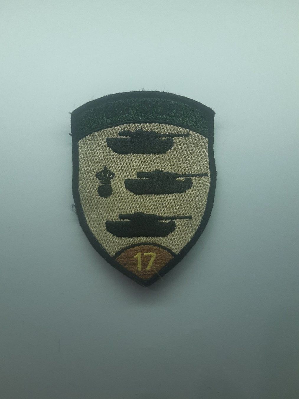 Schweizer Armee Plaketten & Abzeichen: BADGE ECUSSON MILITAIRE SUISSE BAT CHARS 17 – Neu (gemäss Beschreibung) aus Domdidier von baumeyer-seb