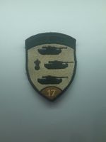 BADGE ECUSSON MILITAIRE SUISSE BAT CHARS 17