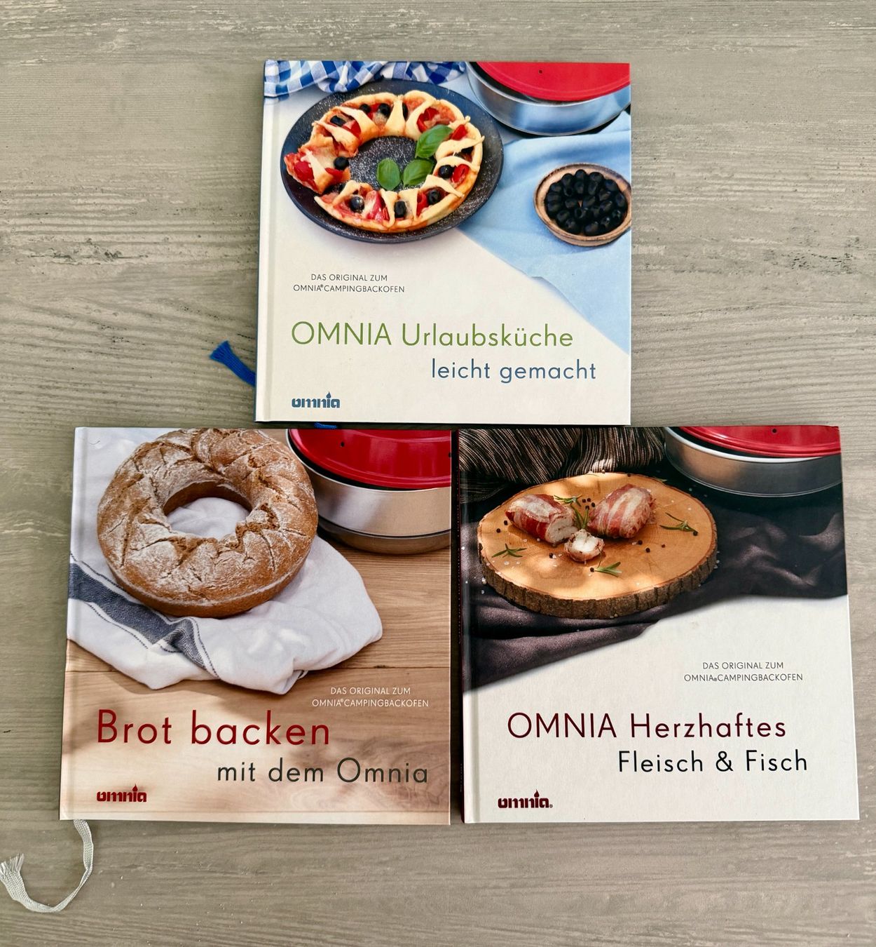 Livres: 3 Originale neue Omnia Kochbücher – Neuf (Voir description) à Thalheim AG par belltempo
