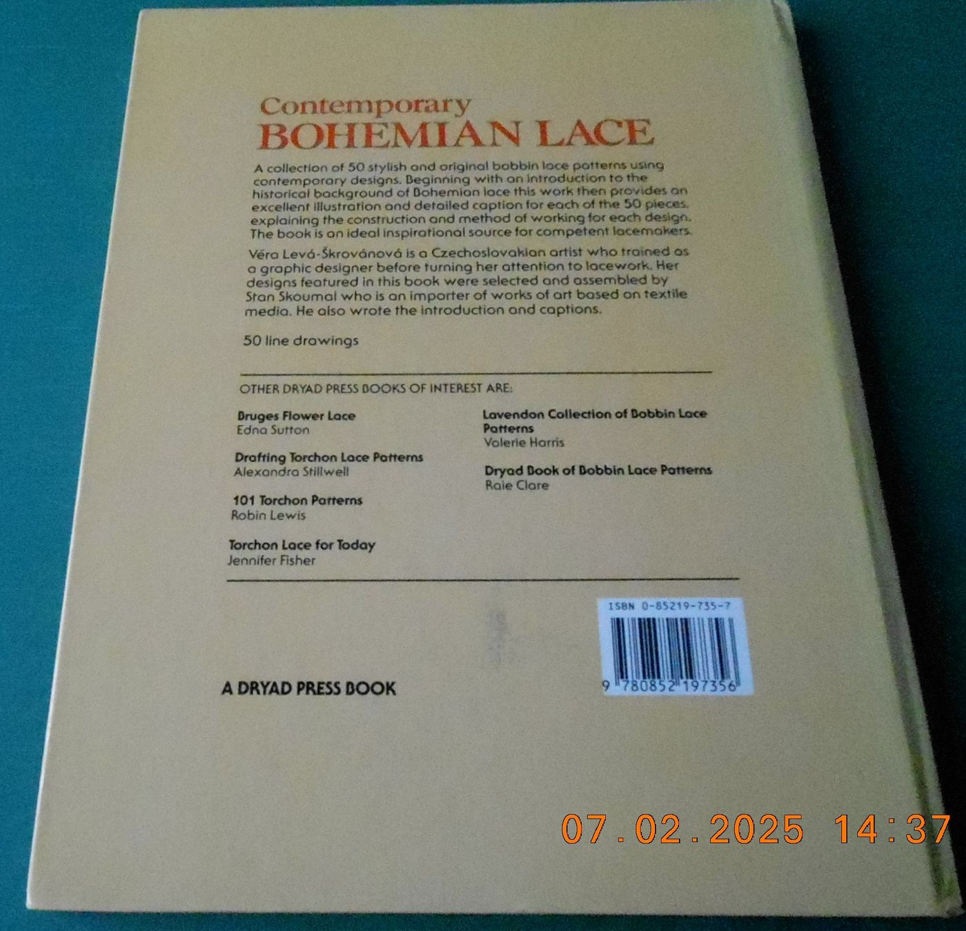 Libri: Klöppelbuch: "Contemporary Bohemian Lace" – Usato da Rafz venduto da Sonnenblume305 5