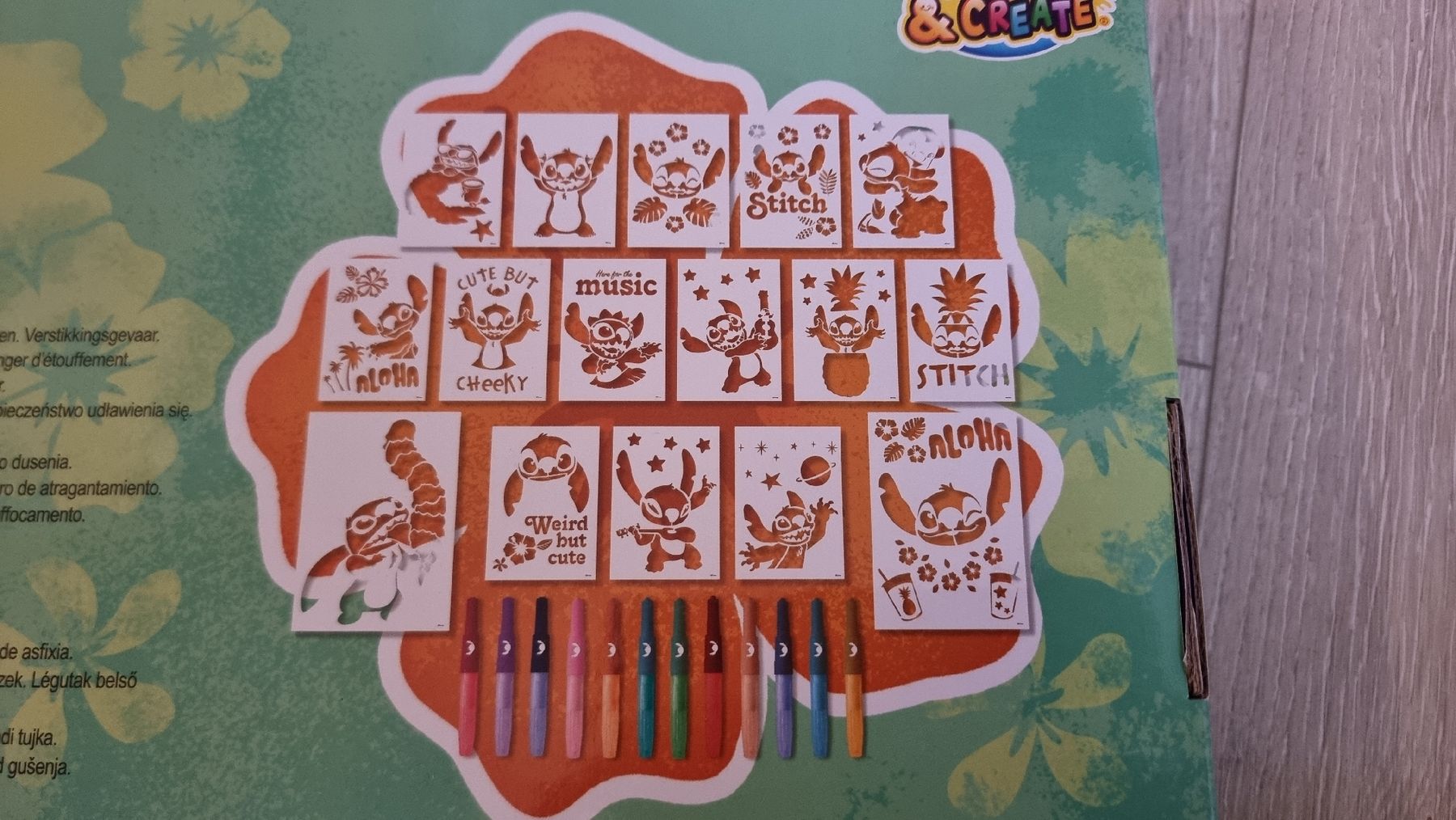 Bastelsets: Disney Stitch Spray & Create Set, neuwertig, komplett – Gebraucht aus Wigoltingen von Zuckerfee84 2