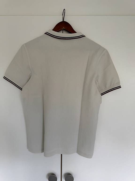 Magliette Polo: Fred Perry Poloshirt (weiss) – Usato da Rothrist venduto da Baggio19 1
