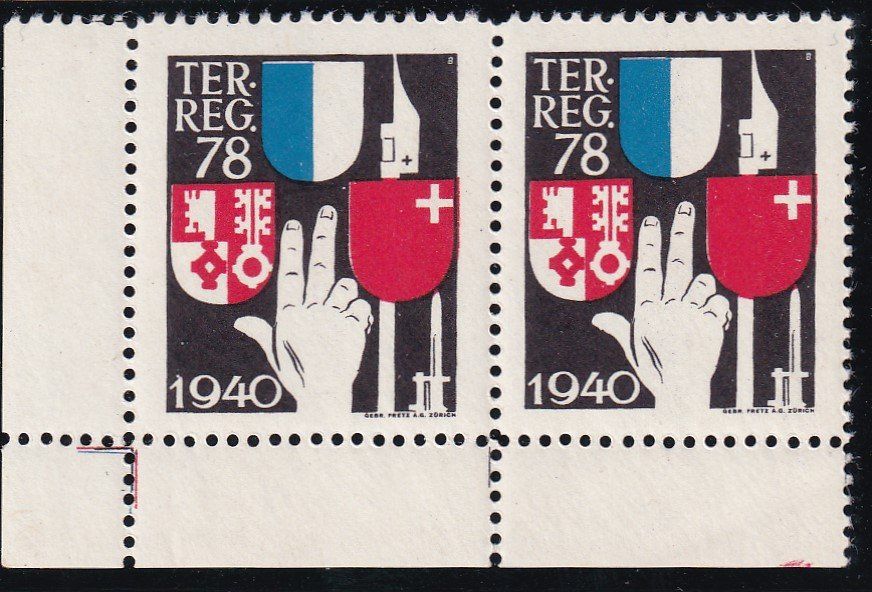 Alle Briefmarken: Soldatenmarken: Schweizer Wappen – Neu (gemäss Beschreibung) aus Birsfelden von chr_yq2g 5
