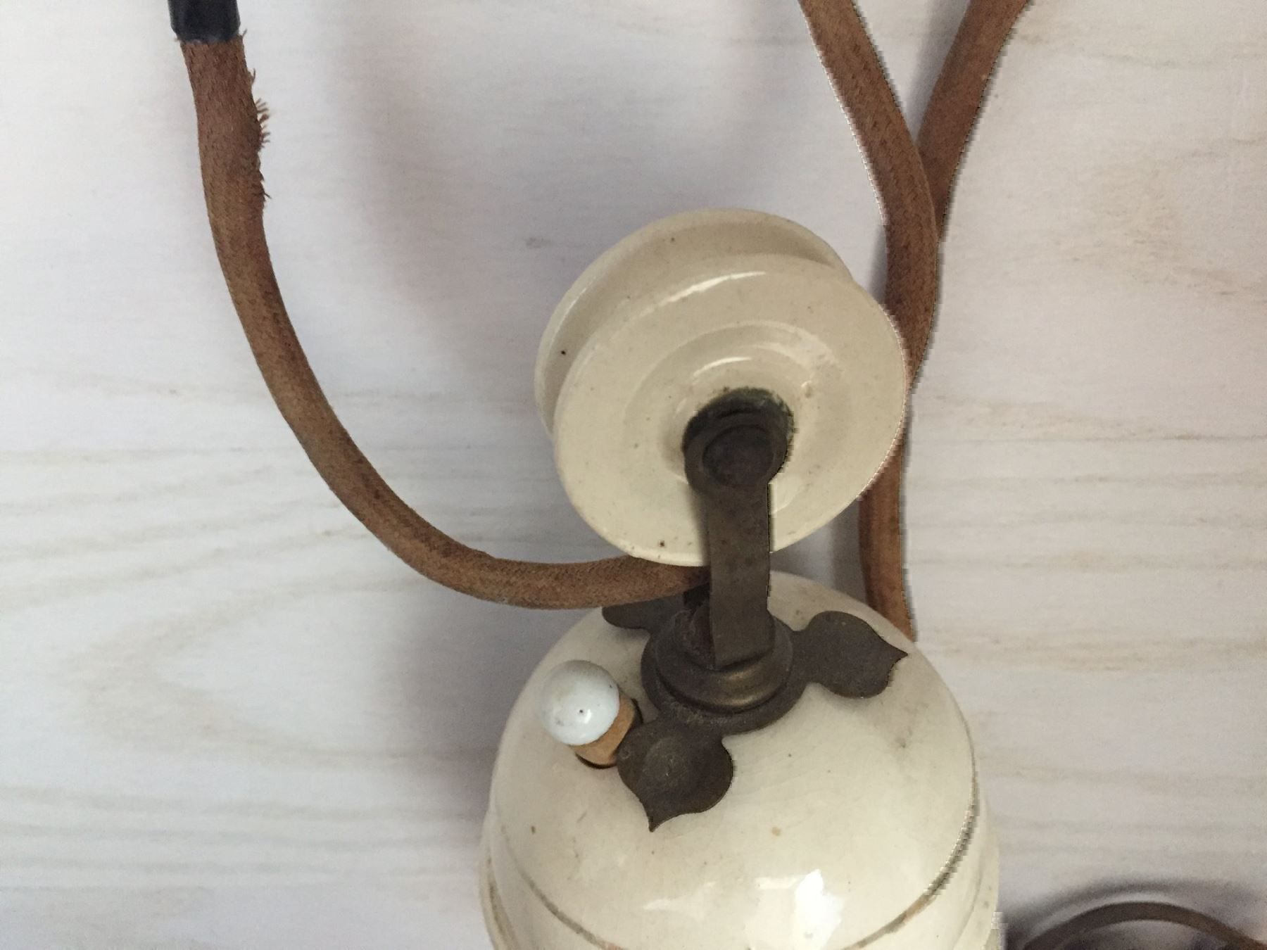 Lampes: Schöner alter Lampenzug – D'occasion à Volketswil par zwitsch33 4