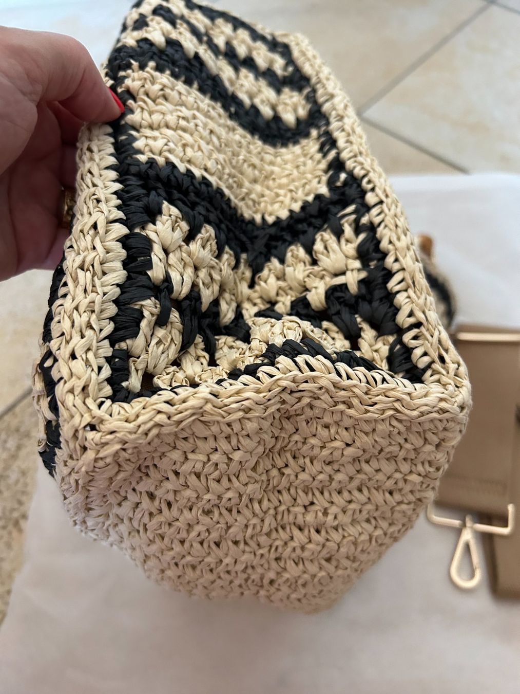 Sacs femmes: Sac Rive Gauche macramé et bambou – Neuf (Voir description) à Porrentruy par Craps1 7