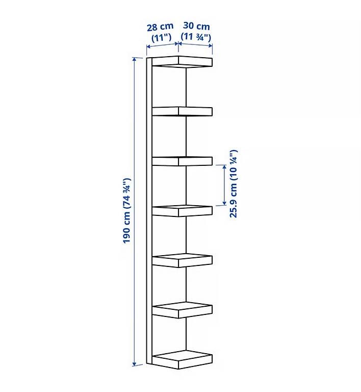 Scaffali: IKEA Wandregal Weiss  – Usato da Thun venduto da BoNdii 2