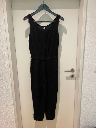 Jumpsuit Sommer Overall Schwarz Gr. M