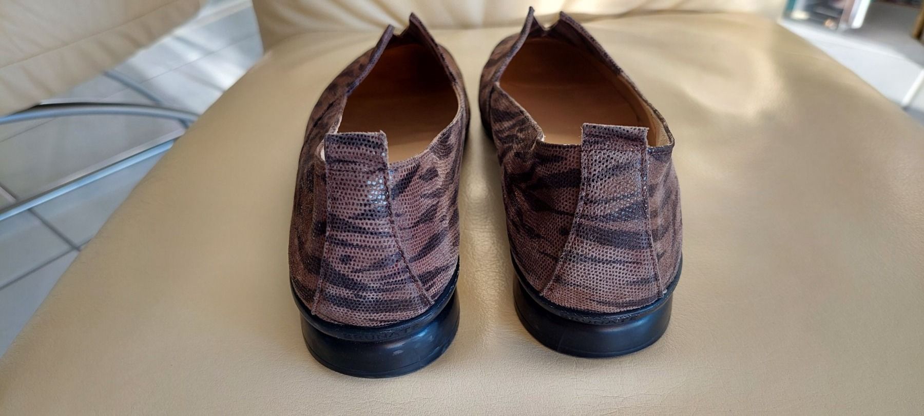 Brunate Scarpe da donna: "Brunate" Damen-Schuh braun/animal – Usato da RAMLINSBURG venduto da AUDITT1999 2