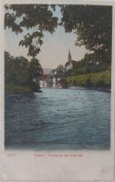 BADEN - Partie an der Limmat - 1905