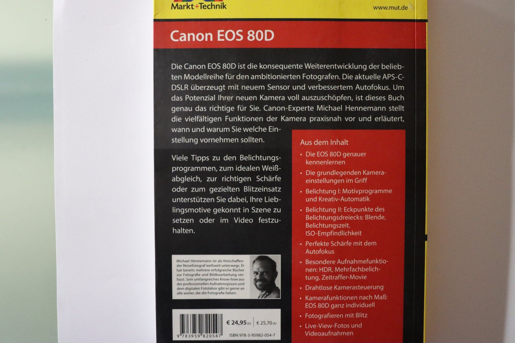 Livres: Buch "Canon EOS 80D" – D'occasion à Arbon par Gerodot 1