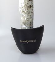 Smudge Bowl schwarz - Stickhalter