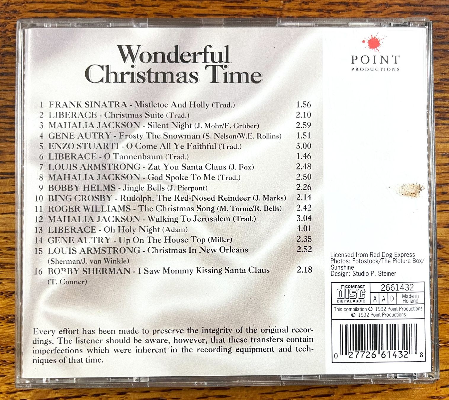 CD: WONDERFUL CHRISTMAS TIME  - CD – Usato da Oftringen venduto da Vucki 1