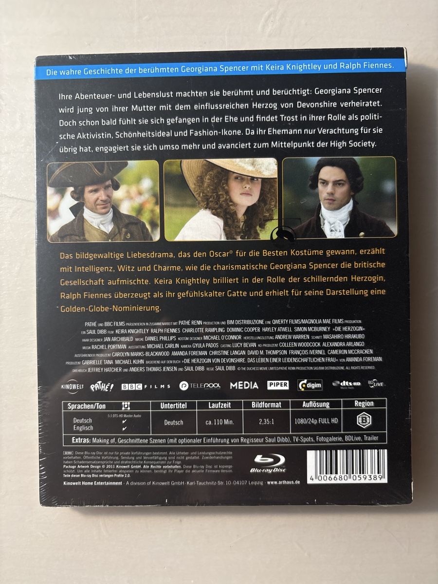 Tutti i DVDs: Die Herzogin – Nuovo e nell'imballaggio originale da Ruswil venduto da Slivio_ 1