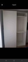 Armoire IKEA PAX blanche avec portes coulissantes