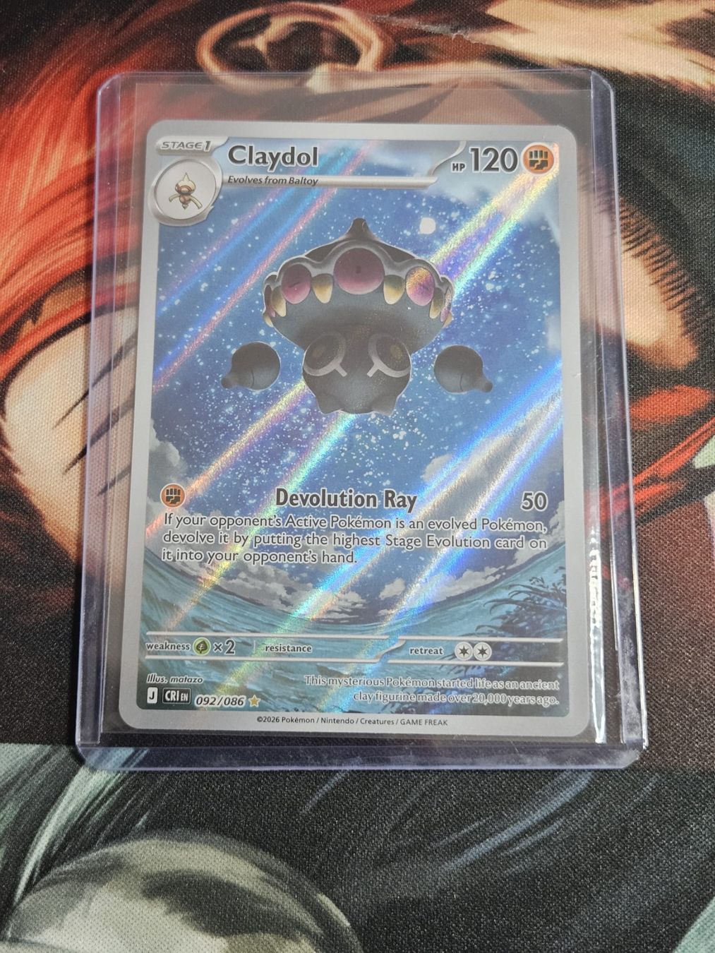 Pokémon Carte collezionabili: Pokemon TCG Claydol Full Art Prismatic Evolution eng – Usato da Lugano venduto da NICKSTORE
