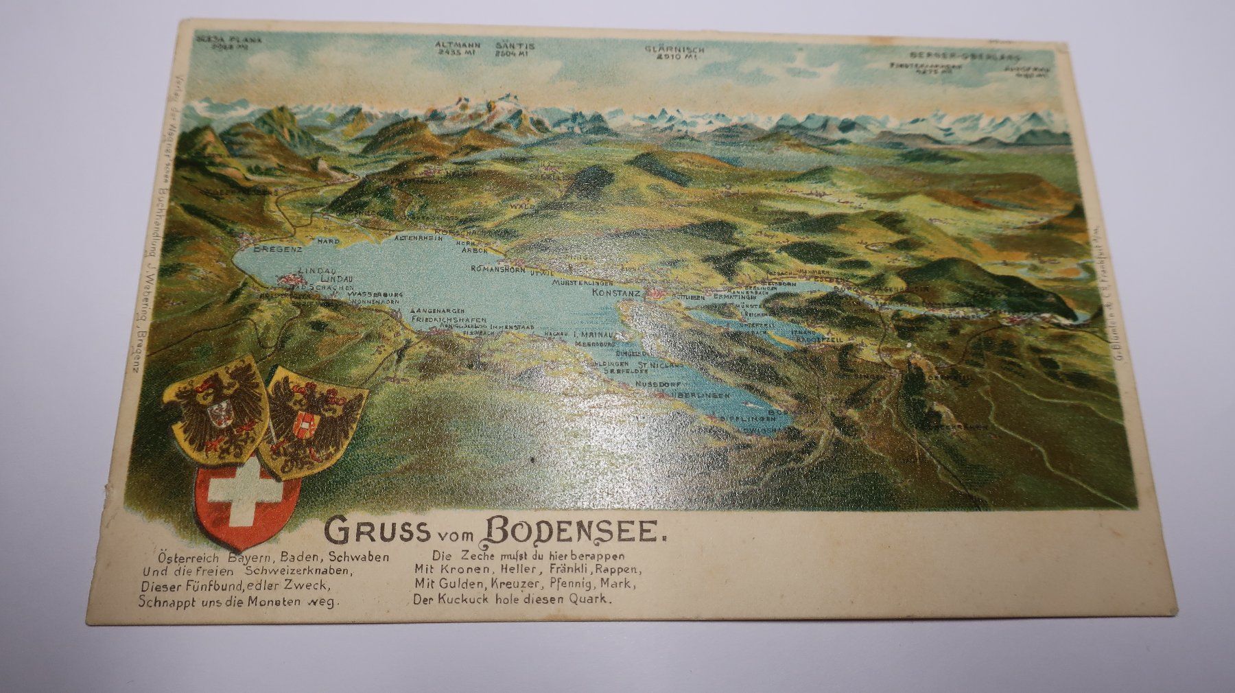 Ansichtskarten: Gruss vom Bodensee – Gebraucht aus Cormoret von Pascalll2001 1