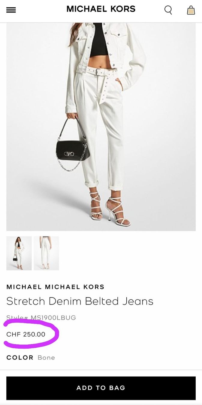Michael Kors Jeans: MK Michael Kors Jeans Gr. 28 – Usato da Dübendorf venduto da MariaS. 6