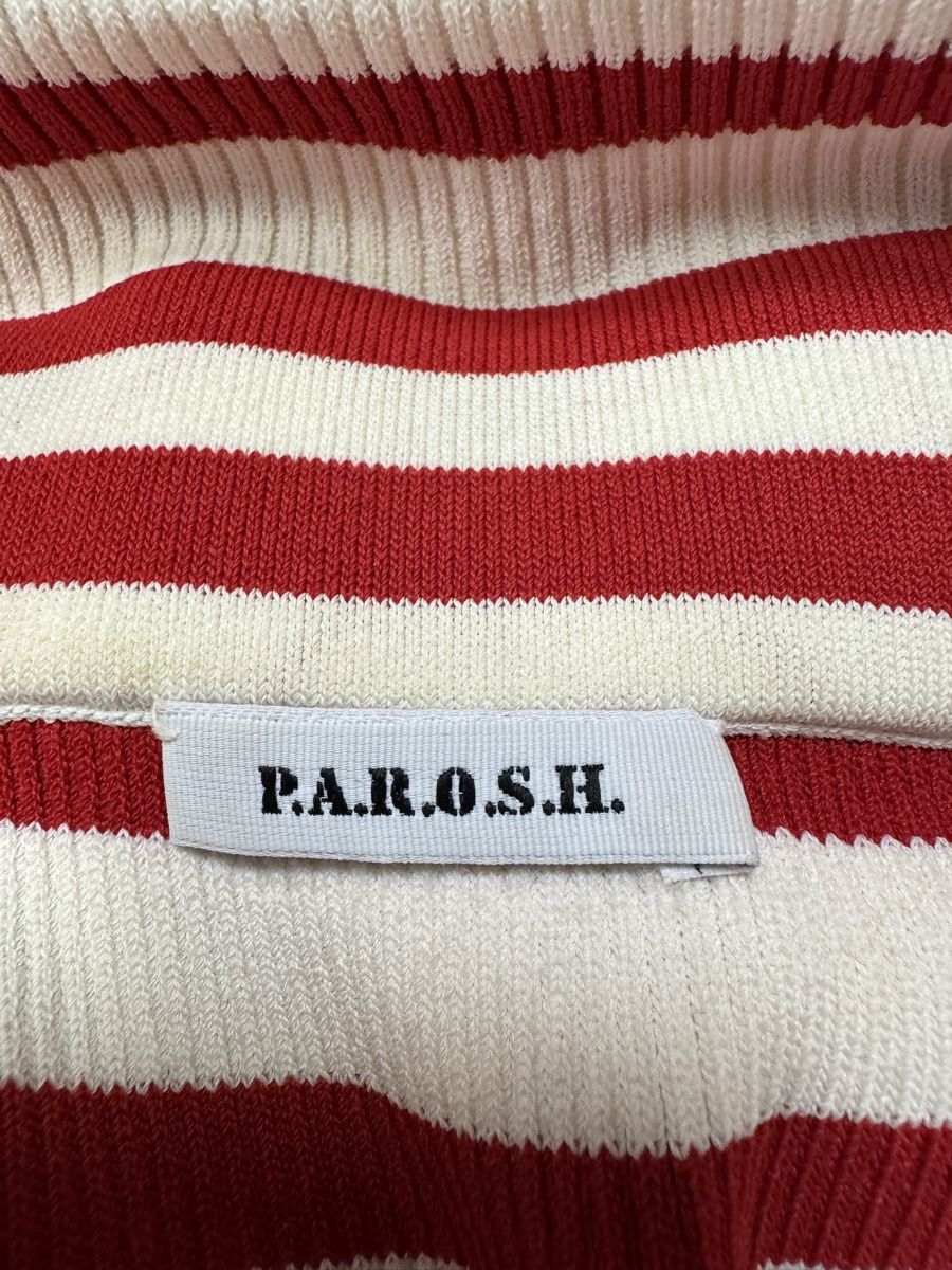 Vestiti: P.A.R.O.S.H. Kleid, rot-weiss gestreift Gr. S – Usato da Zürich venduto da Finesse54 3
