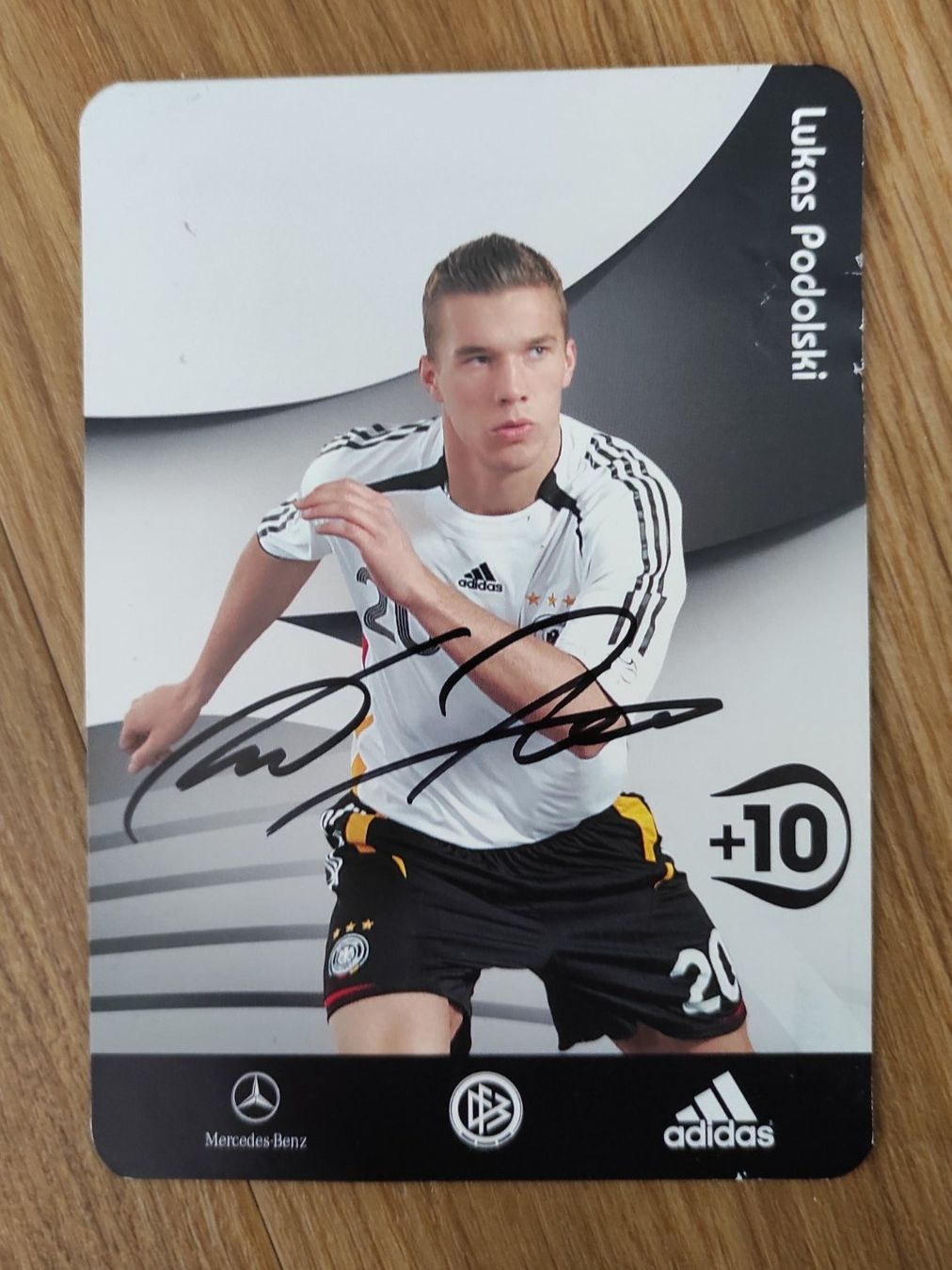 Autogramme: Alte Autogrammkarte Lukas Podolski – Gebraucht aus Silvaplana von Suomi3101