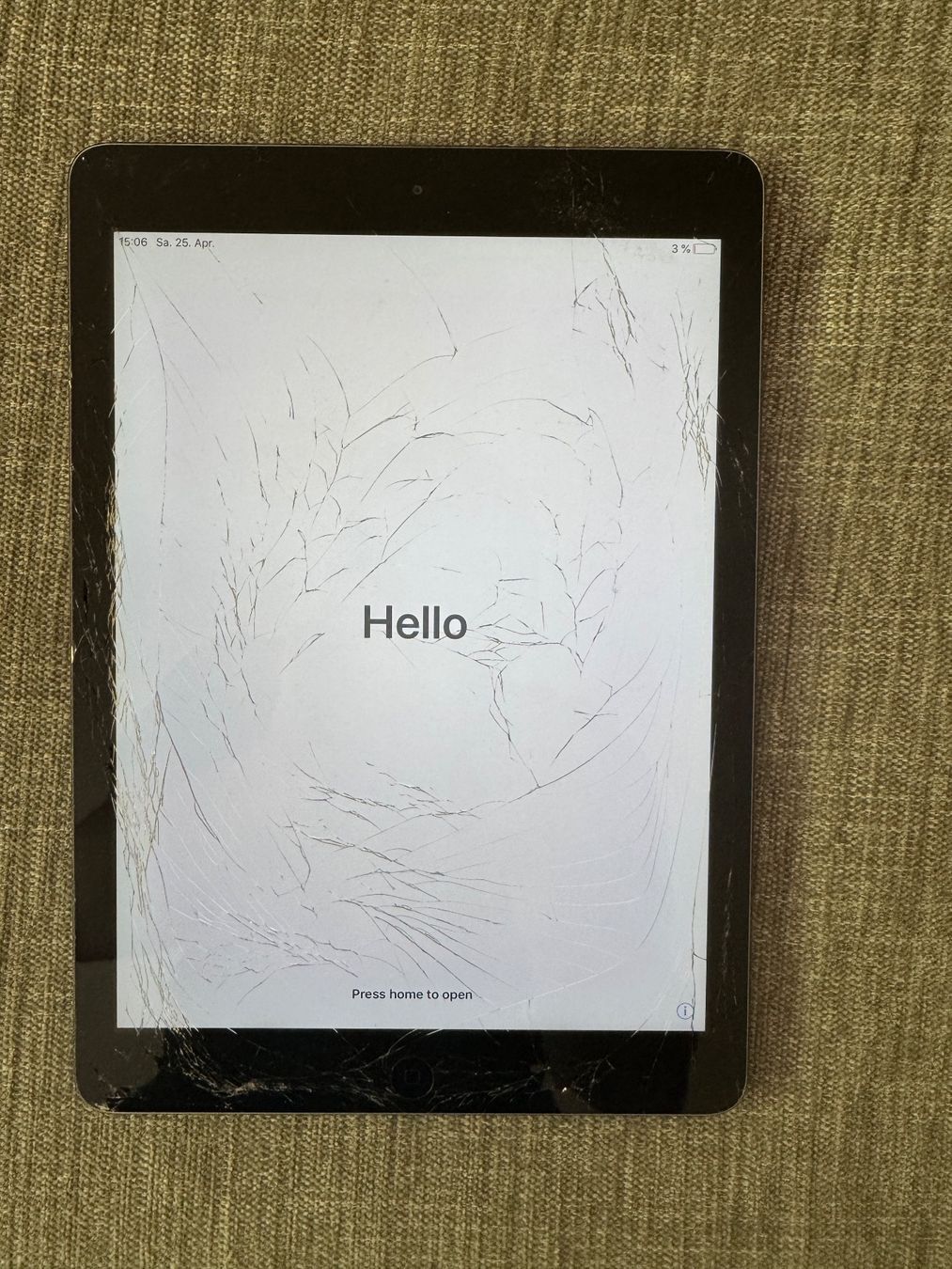 Tablet PC: iPad Air – Difettoso da Adliswil venduto da Busys