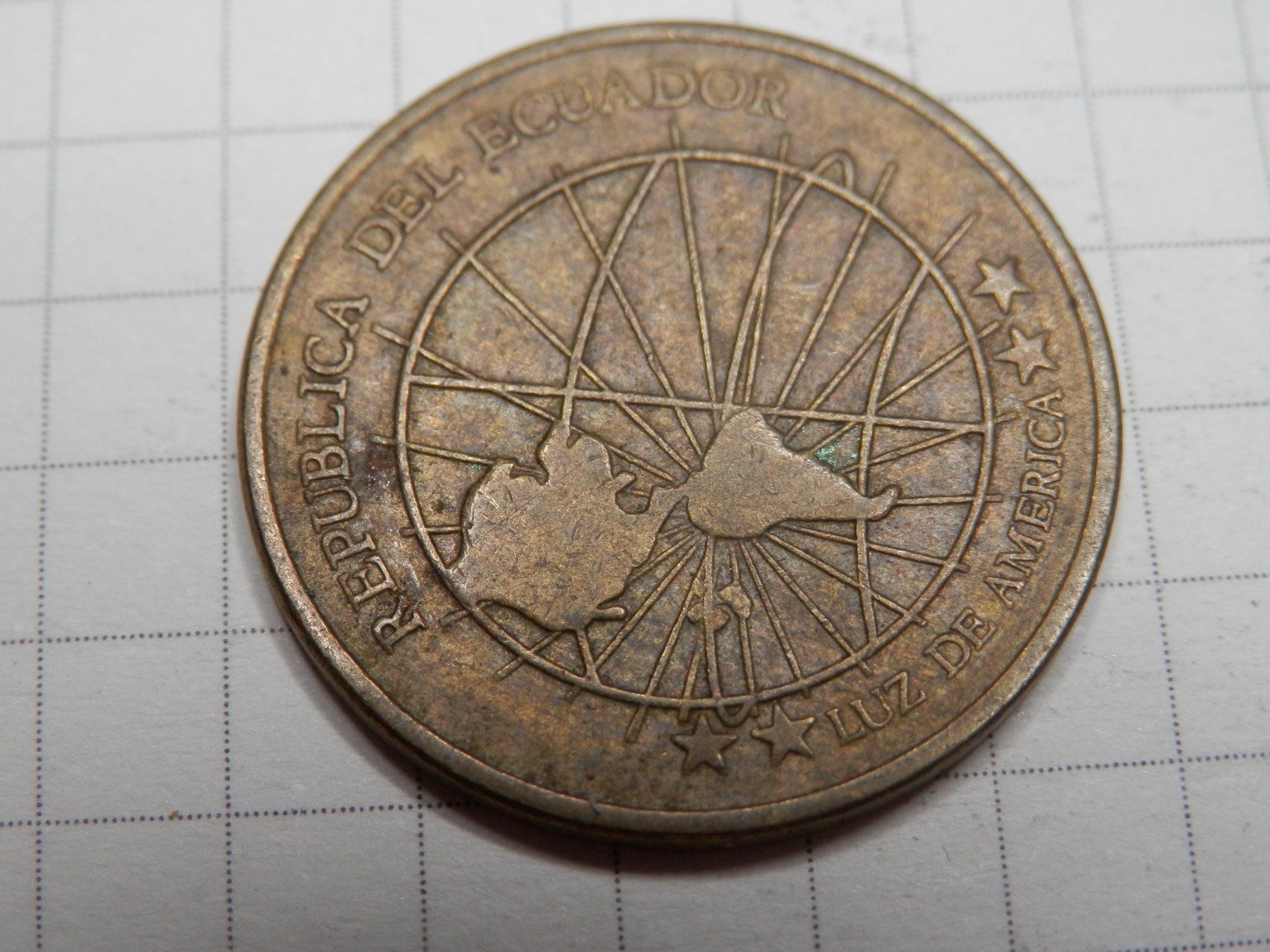 Tutti le monete: Ecuador  1 Centavo, 2000 – Usato da Weiach venduto da weiach81 1