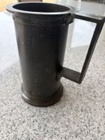 Antike 1 Liter Zinn Mass Krug