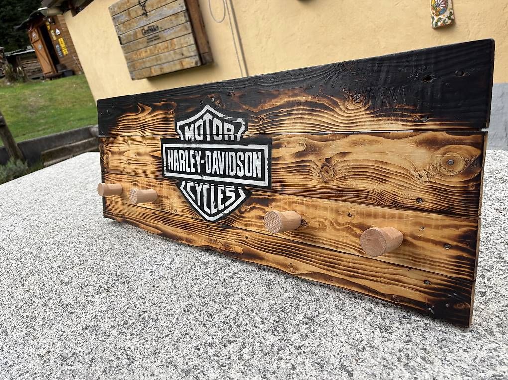 Porte manteau: Attaccapanni Harley Davidson – D'occasion à S. Antonino par raffosuisse 2
