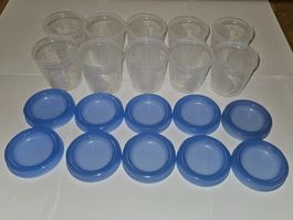 10x Philips Avent Aufbewahrungsbecher + Deckel 180ml (Baby)