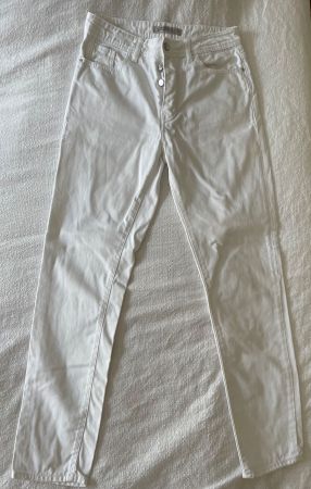 White Zara Jeans 36 100% cotton