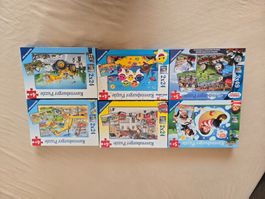 6 Ravensburger Puzzle (1x Thomas & Friends) ab 4+ und 5+