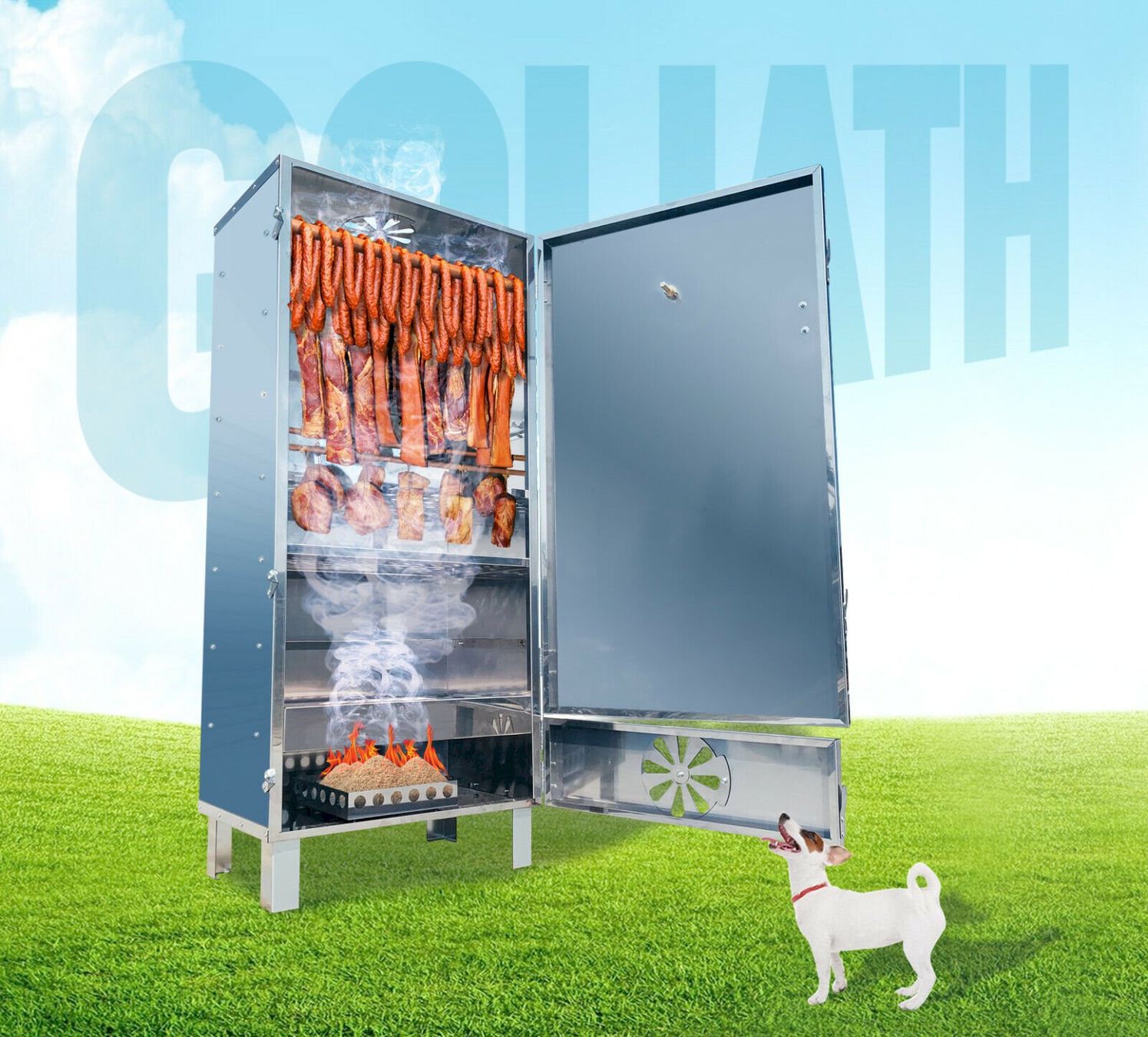 Forni: GOLIATH Räucherofen Premium + Zubehor – Nuovo e nell'imballaggio originale da Bottighofen venduto da zaap