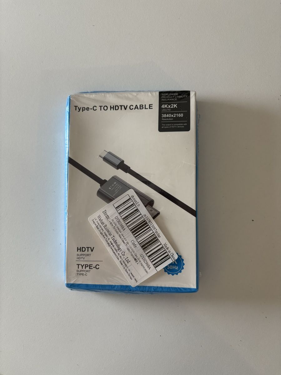 Cavi: Type C Hdmi cable 2 meters – Nuovo e nell'imballaggio originale da Zürich venduto da SwissMarket24