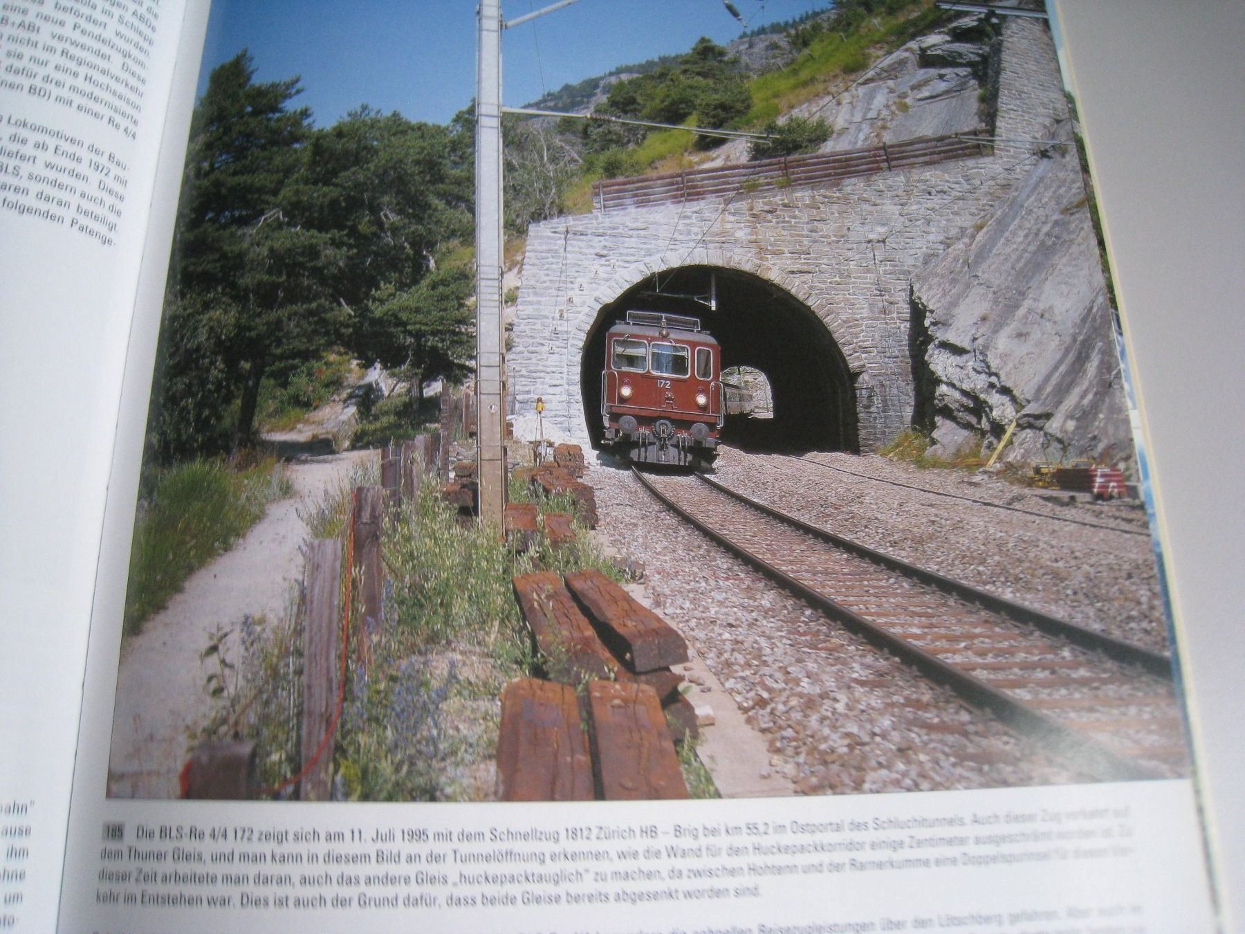 Libri: Traumhafte Lötschbergbahn von Carlo Hertogs, 2000 – Usato da Buchs ZH venduto da swiss-train 8
