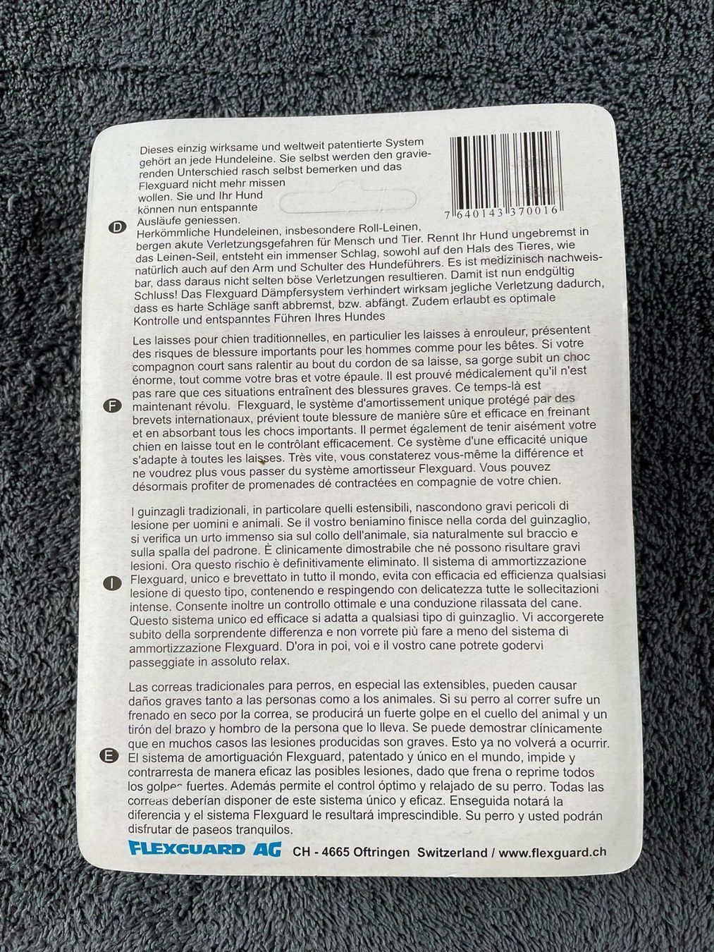 Guinzagli & Collari: 10x Flexiguard Hunde-Dämpfersystem - Hundleinesystem – Nuovo e nell'imballaggio originale da Wängi venduto da Thurgauer98 3