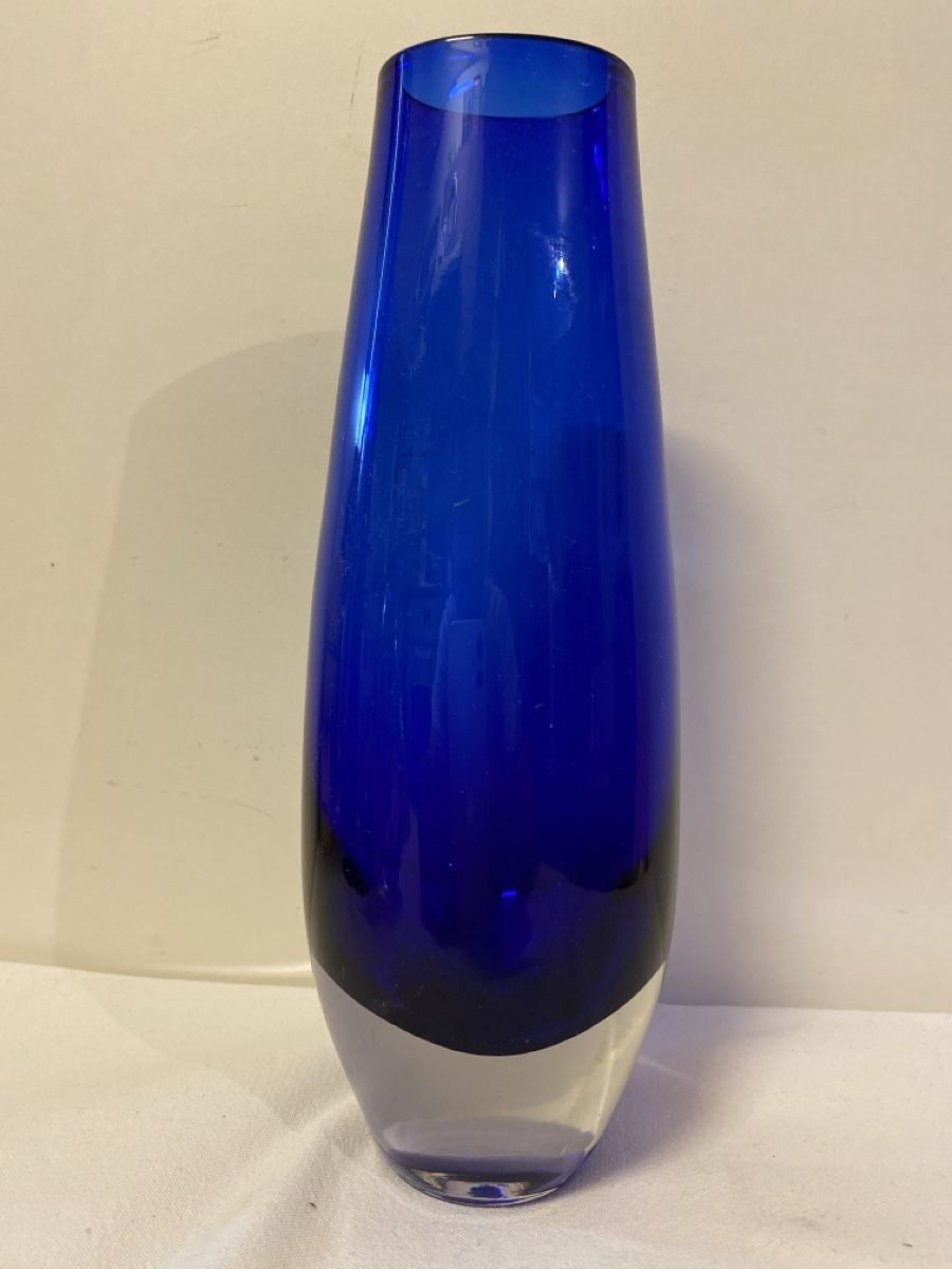 Vasi & Recipienti: Elegante blaue Glasvase – Usato da sursee venduto da trilli-tralli 5