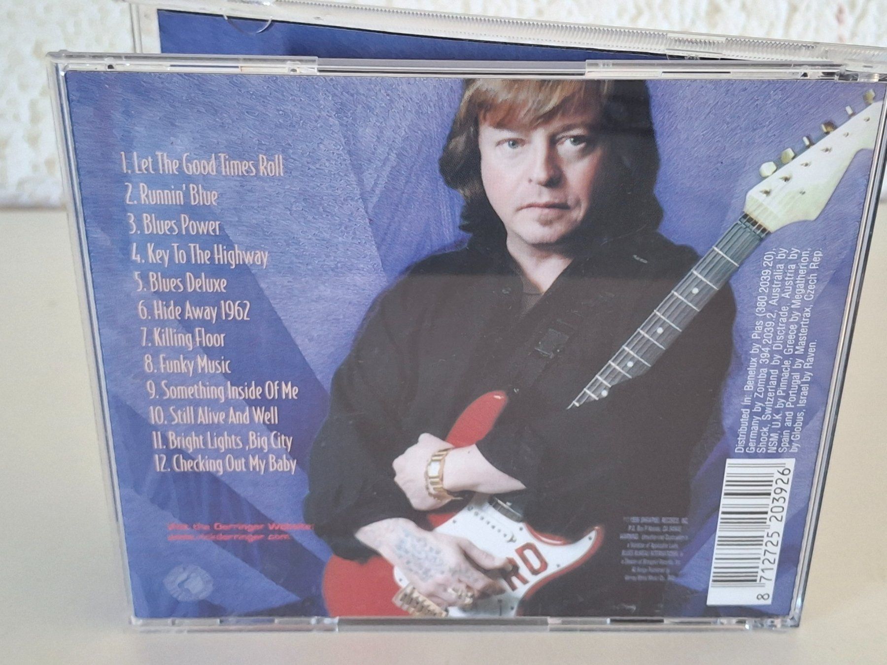CD: CD Rick Derringer -  Blues Deluxe – Usato da Aarberg venduto da Jackup1 1