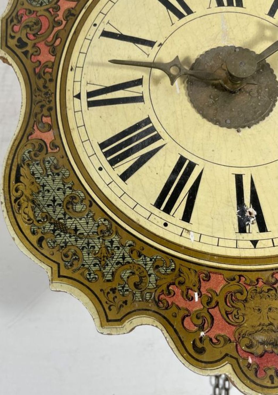 Stand- & Wanduhren: Mécanisme horloge comtoise avec de très belles décorations – Defekt aus Genève von ZeuSatan 5