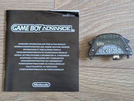 Wireless Adapter Nintendo Gameboy Advance + Consumer Booklet
