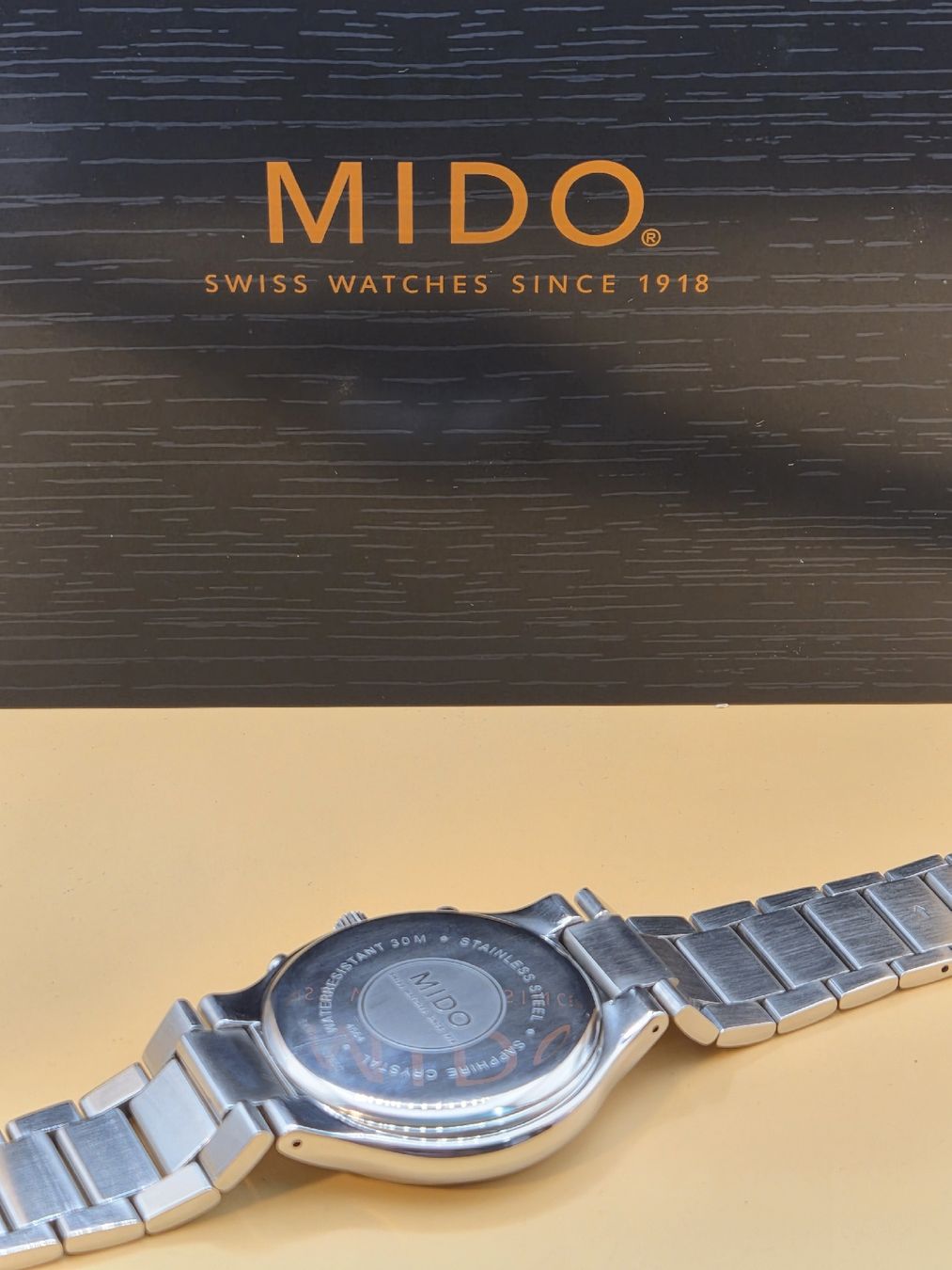 Mido Orologi: Mido Uhr Chronograph Edelstahl mit Box – Usato da Safenwil venduto da Mesi83 2