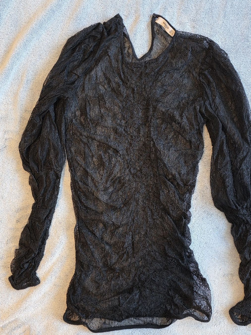 Mango Camicette: Schwarze Mango Bluse, Grösse XS – Nuovo (secondo la descrizione) da St Gallen venduto da vir_5kgt